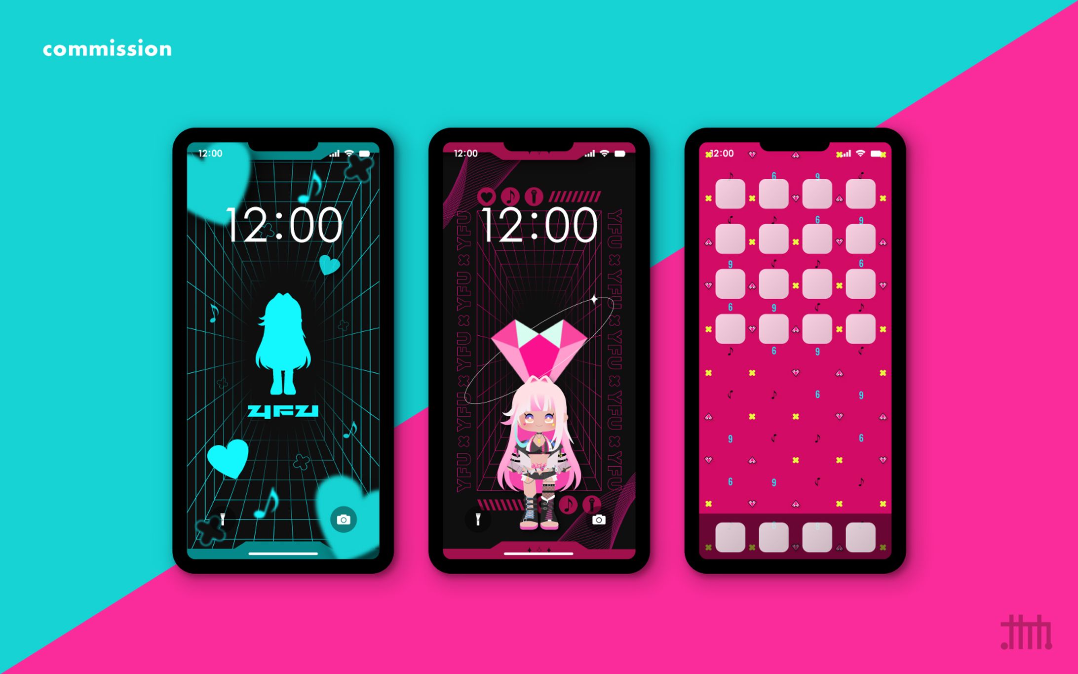 【skeb】スマホ壁紙-1