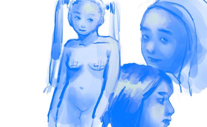 #illustration #artwork #croquis #girl #sketch #イラスト #イラストレーション