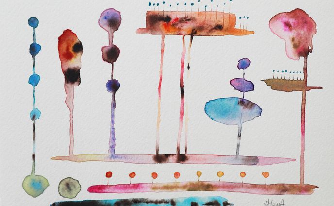 Colorful Forest 　FlatJPG