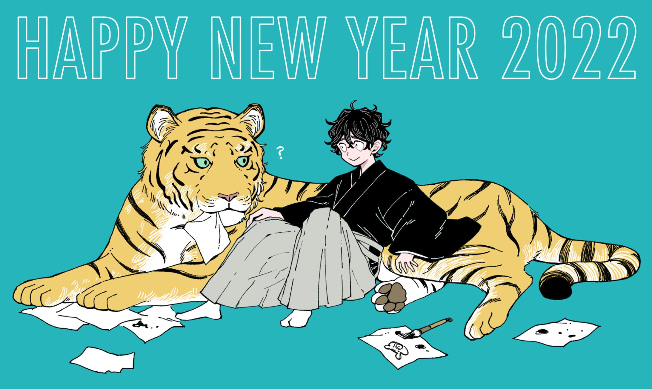 [original illust] 年賀絵2022-1