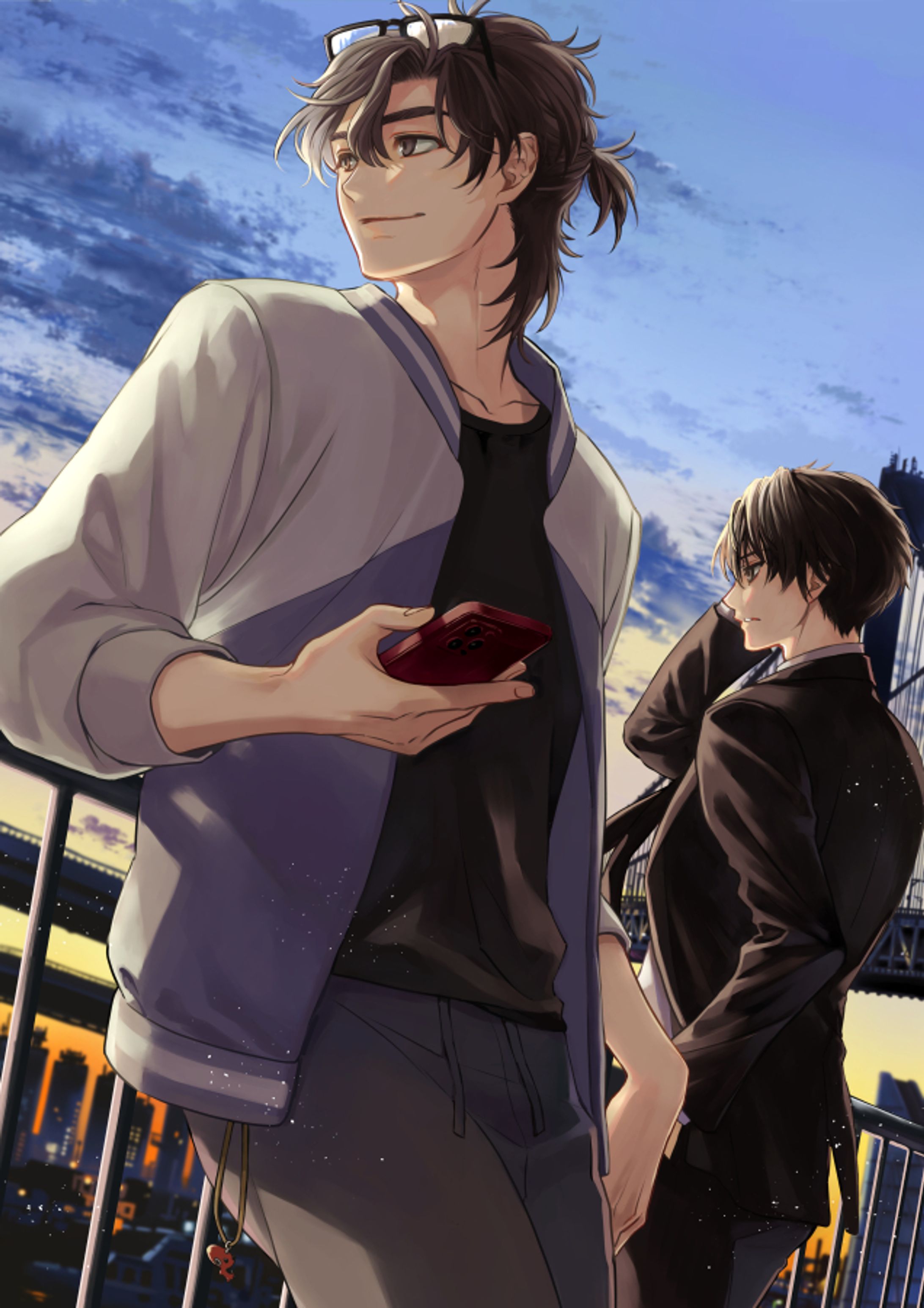 オリジナル　朝焼けの刑事二人-1