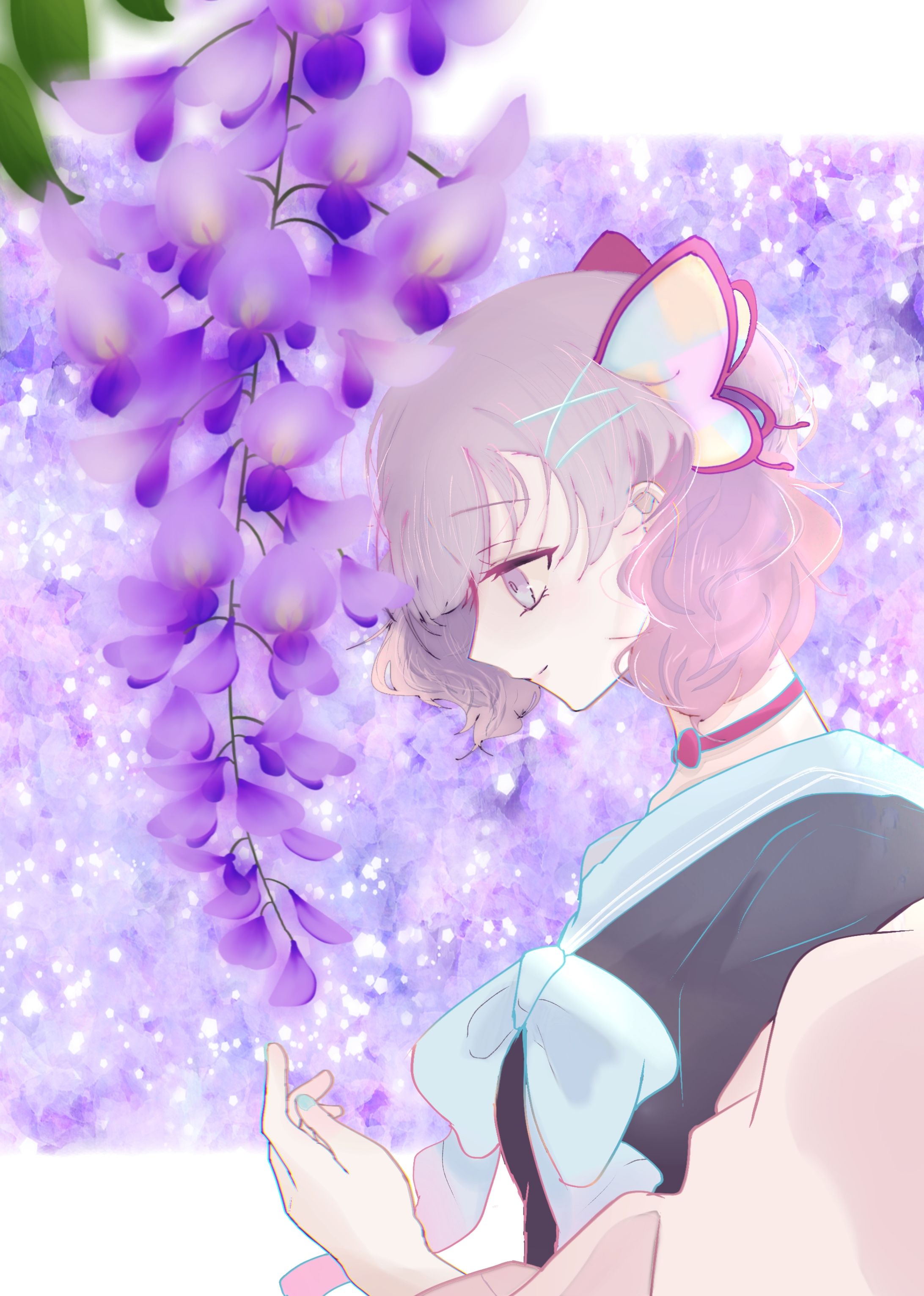 一枚絵イラスト制作例-1