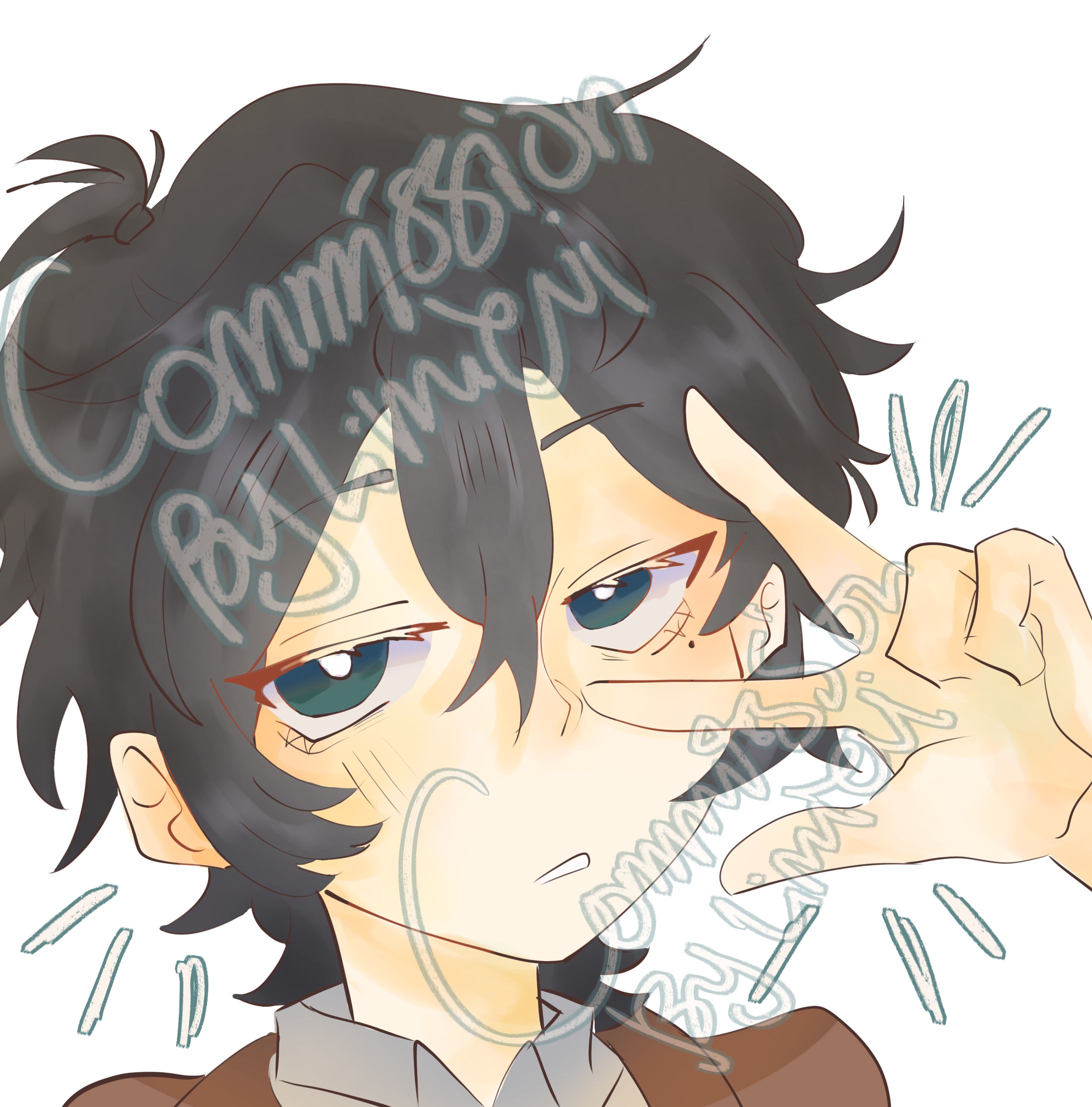 Headshot commission for @/asha-1