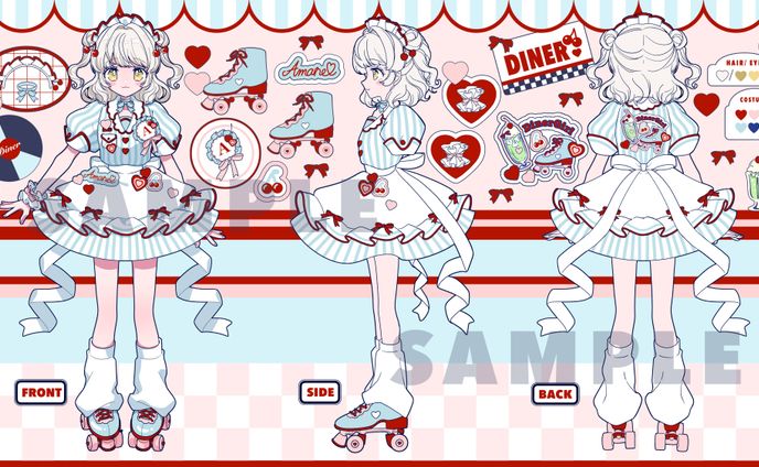 三面図/鈴川天音様