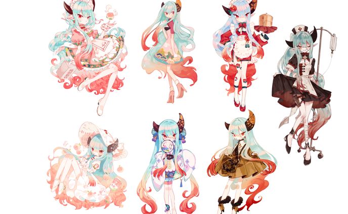 衣装デザイン（個人制作）