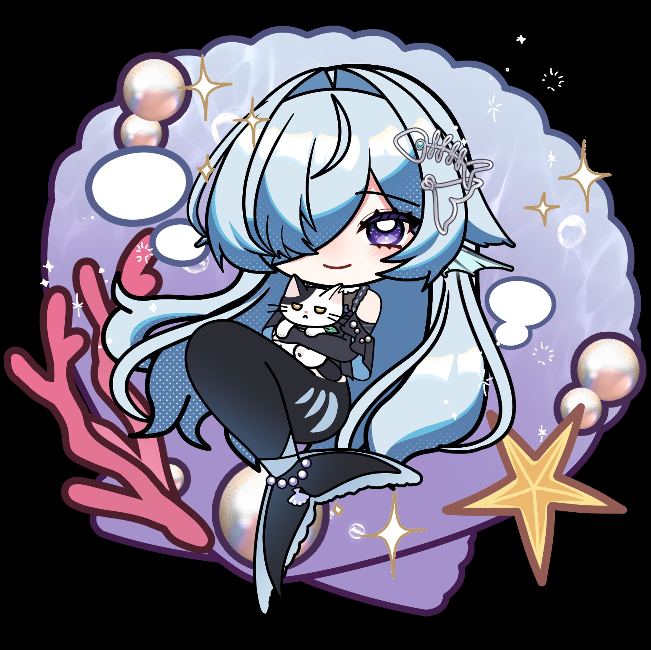 【SDイラスト】水鏡いるか-1