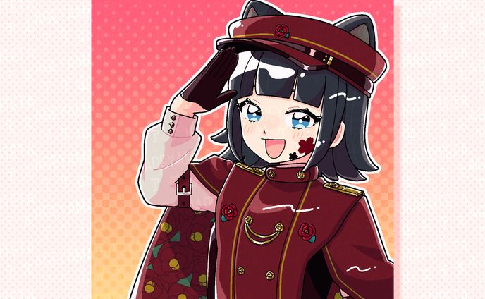 デジタルイラスト、配信サムネイル