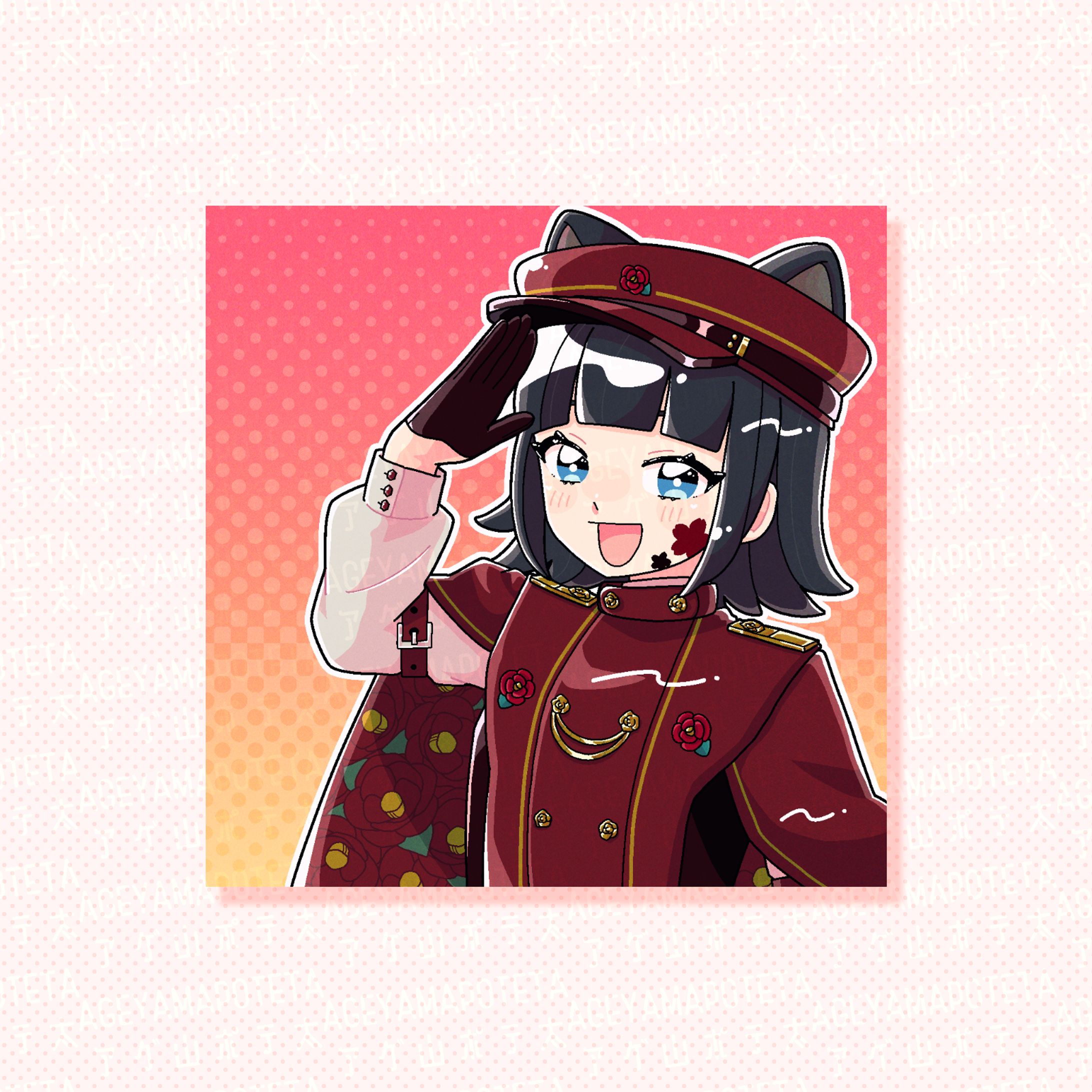 配信サムネイルイラスト/鬼ころし-1