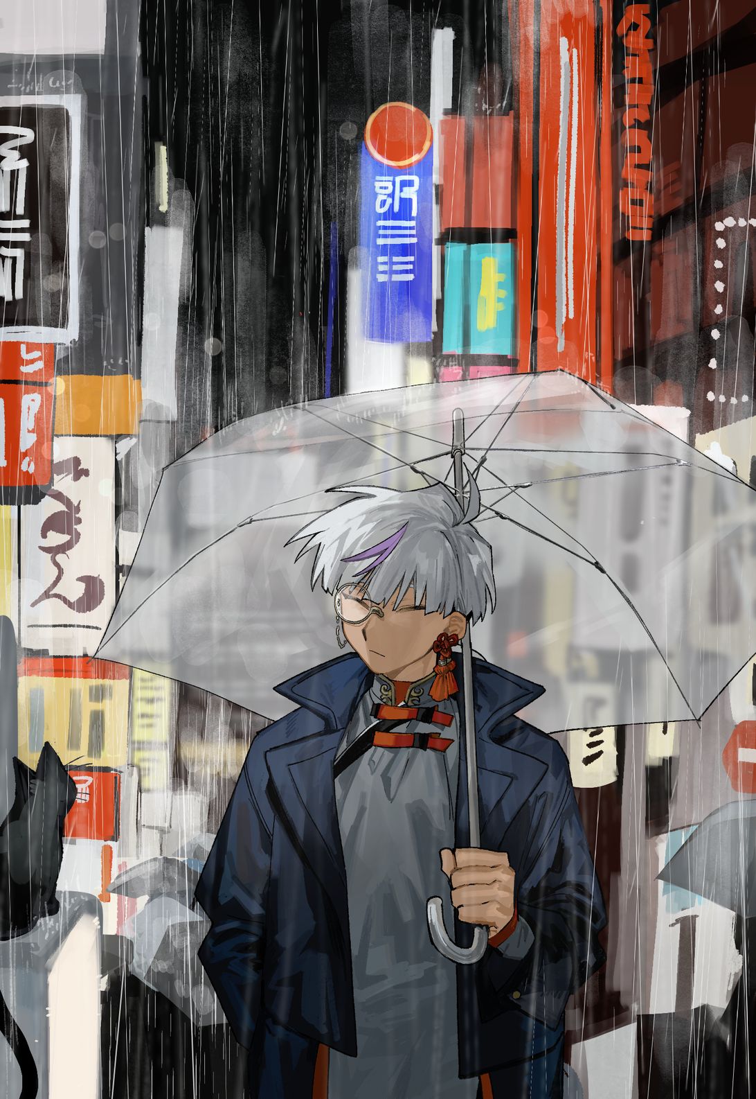 背景ありイラスト（四宮伊織様）