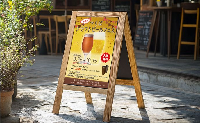 ビールフェス　チラシ