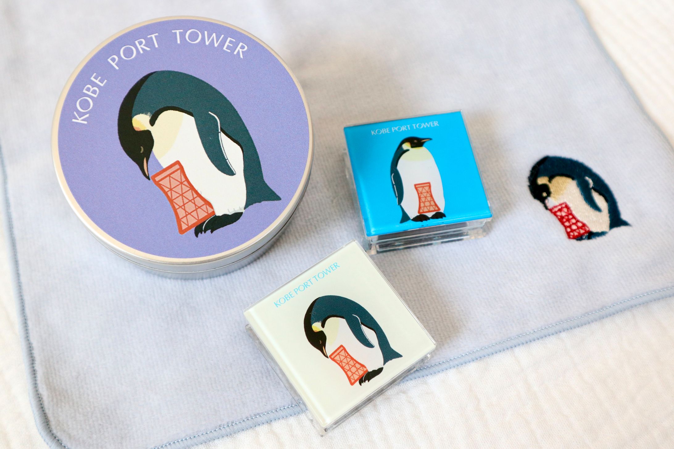 株式会社フェリシモさま『神戸ポートタワー公式グッズ』イラスト-1