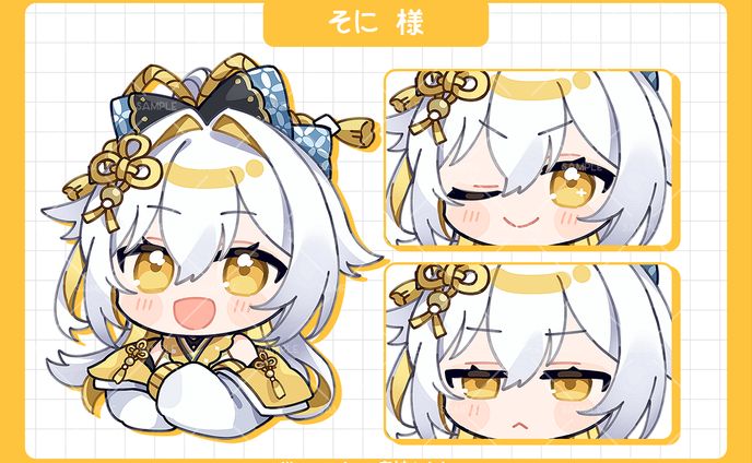 ミニキャライラスト、simple