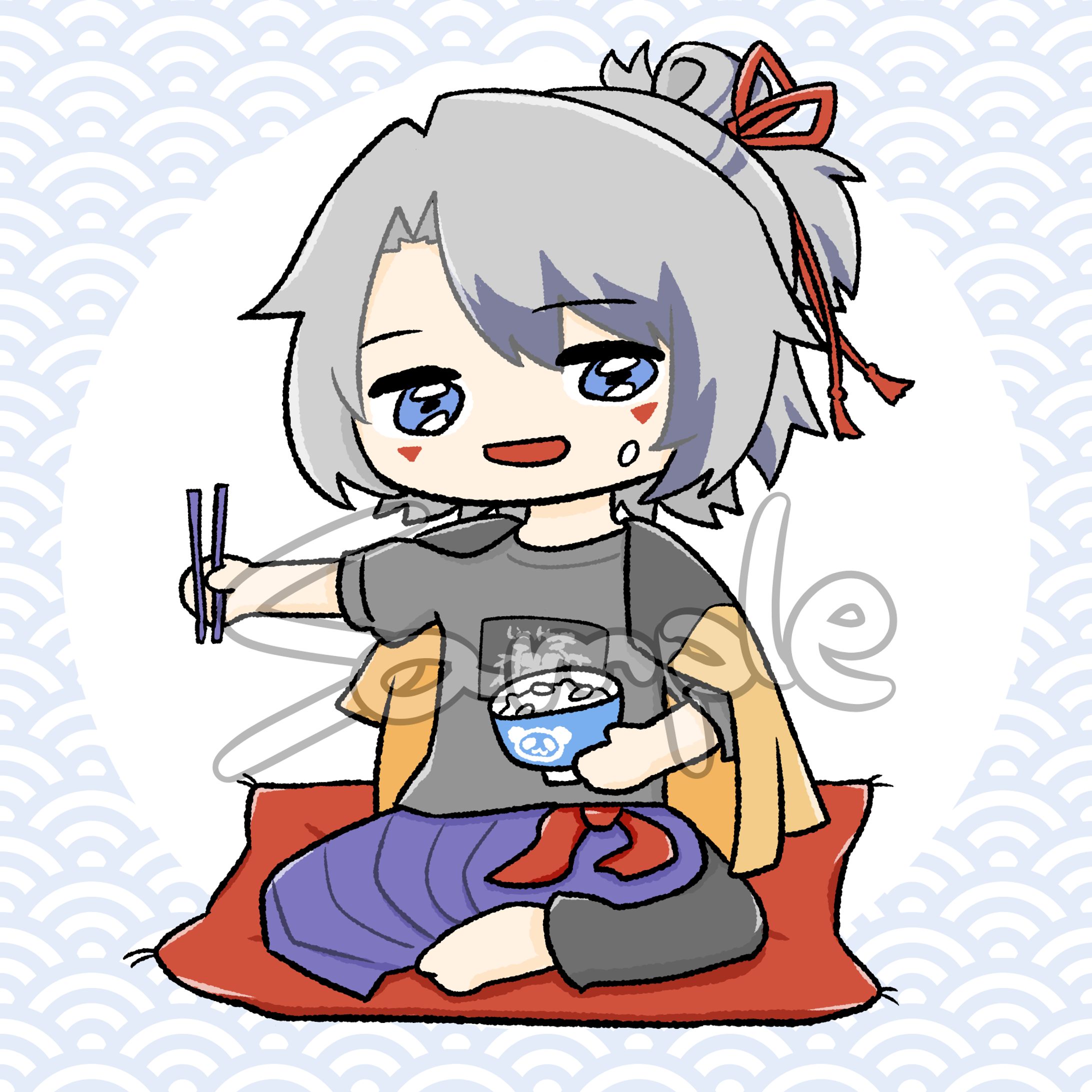 春海晴人様IRIAM配信用SD立ち絵-1