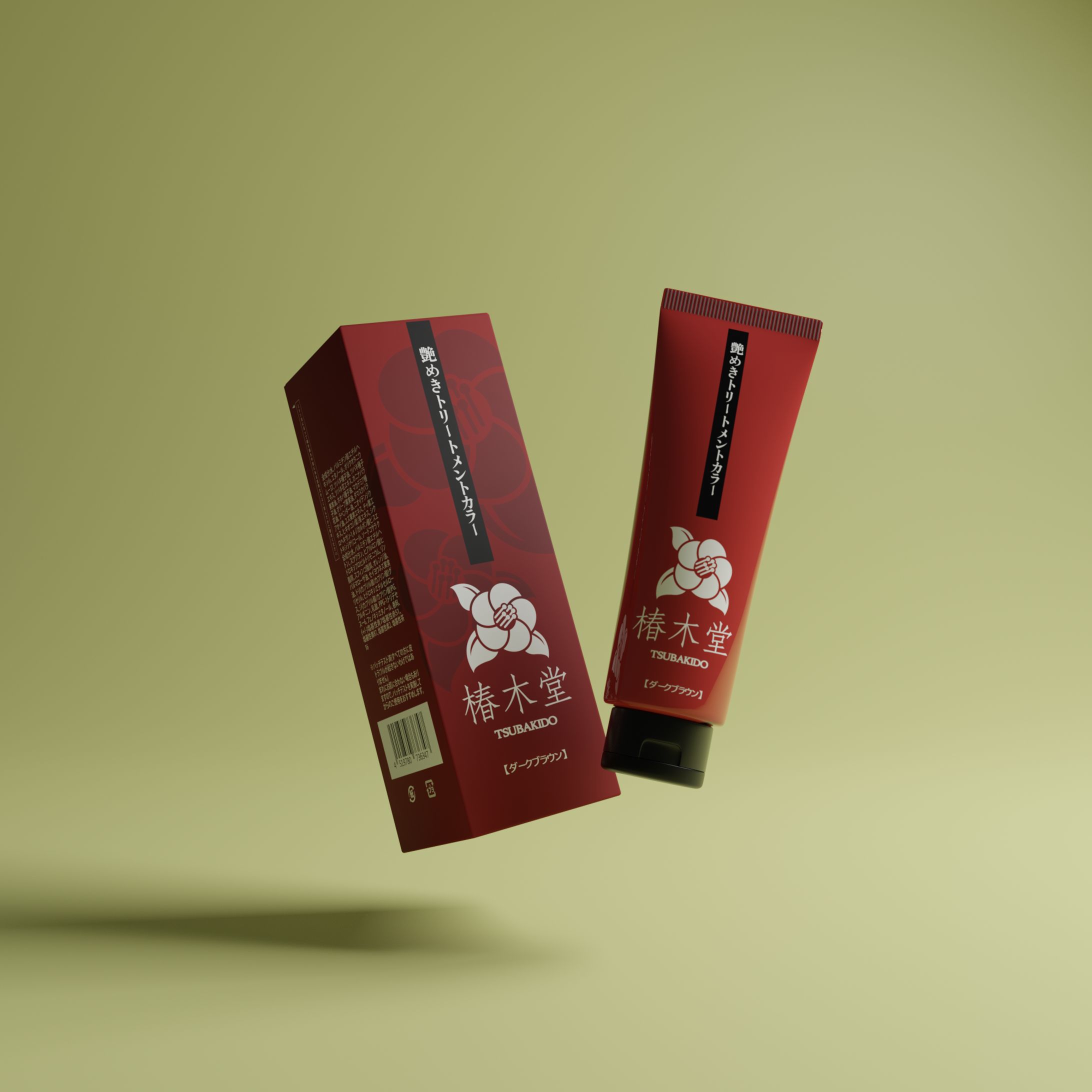  椿木堂 艶めきトリートメントカラー-1