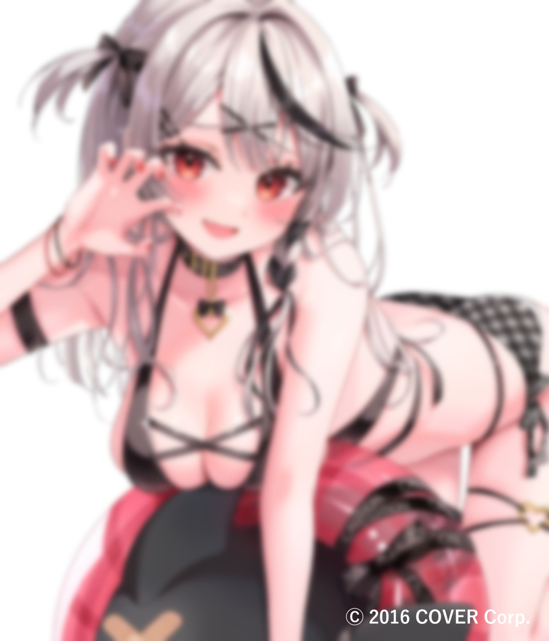 【企業様】ホロライブ所属 沙花叉クロヱ様 2025年1月メンバーシップ限定壁紙イラスト-1