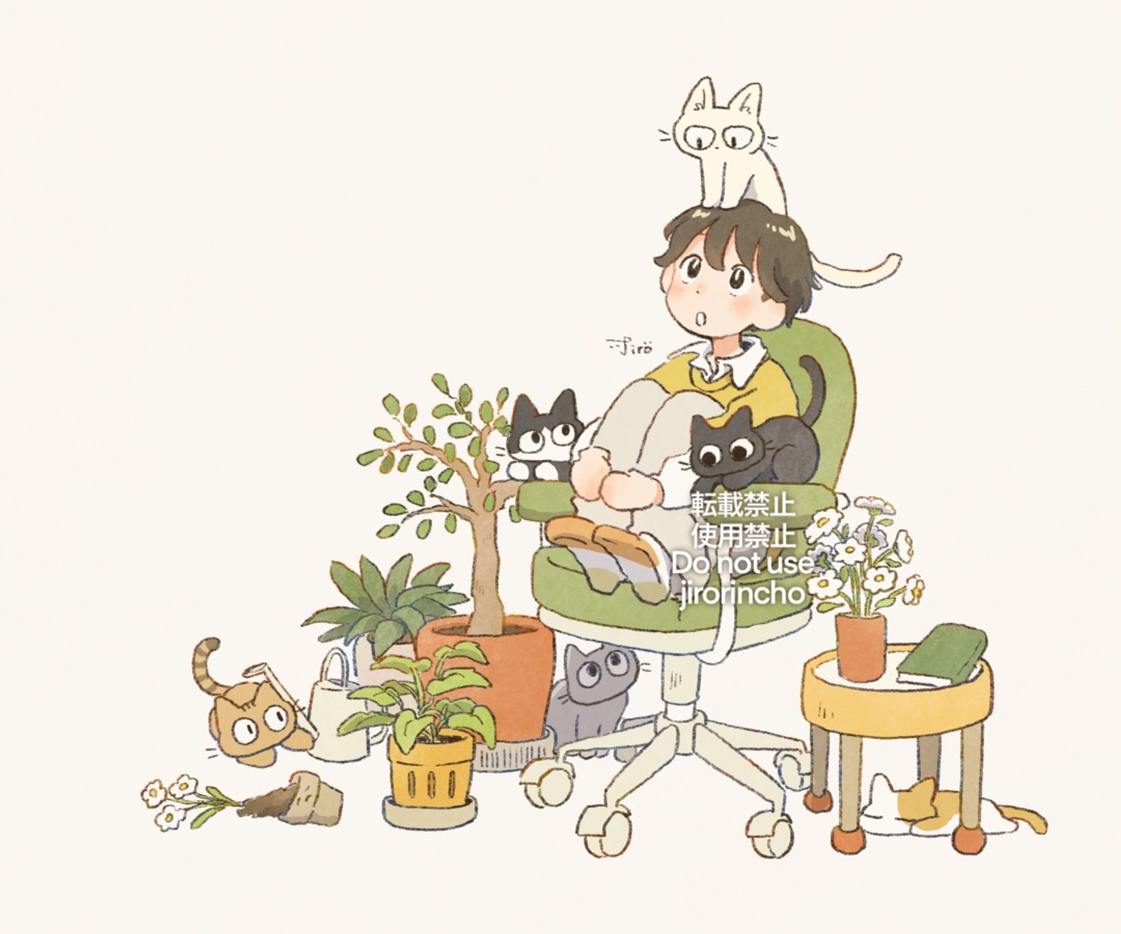 椅子の上-1