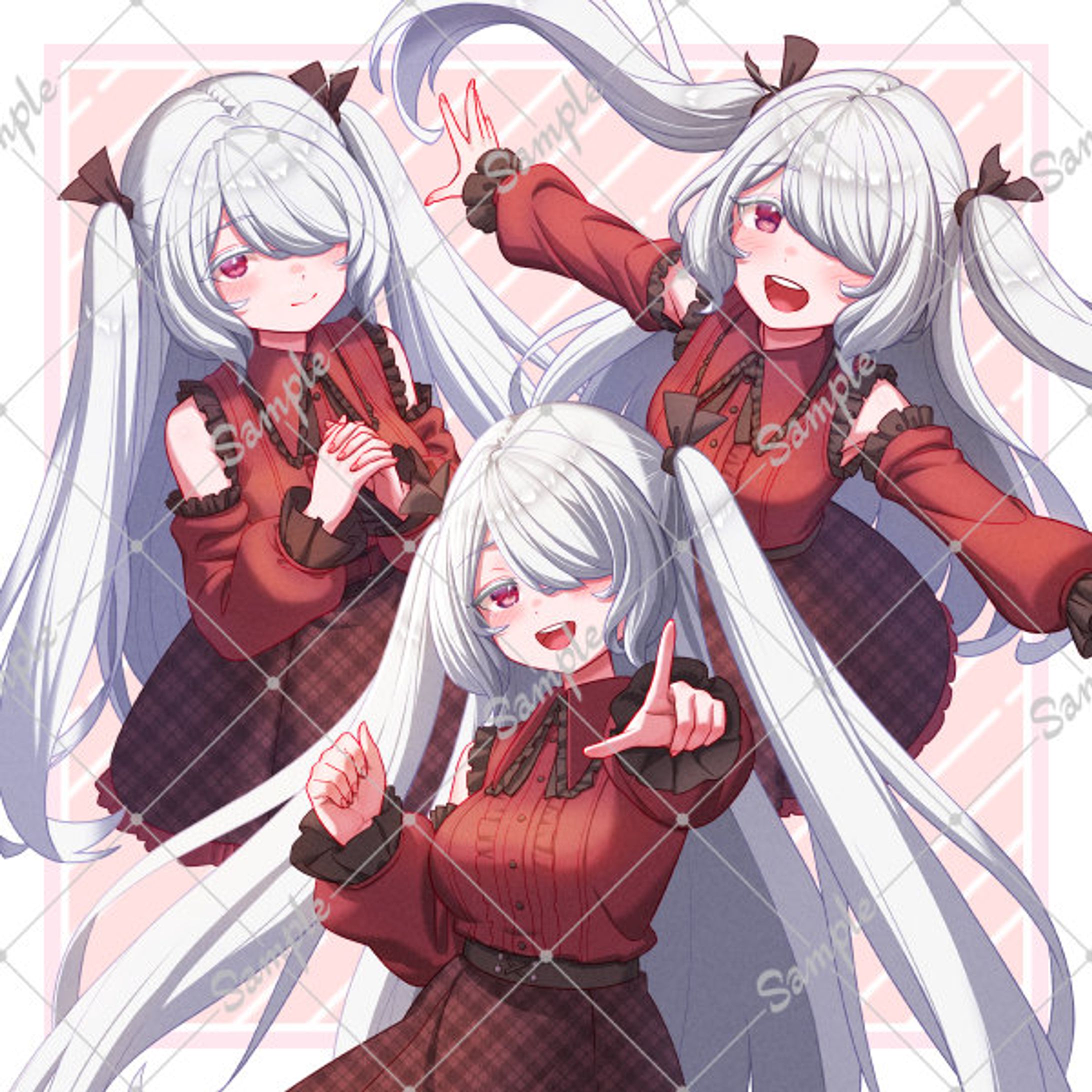 【Live2Dモデル】キャラクターイラスト素材-1