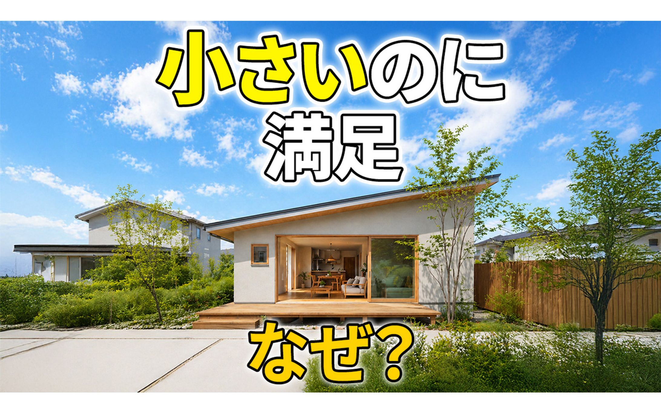 【ストーリー訴求】小さいのに満足 なぜ？-1
