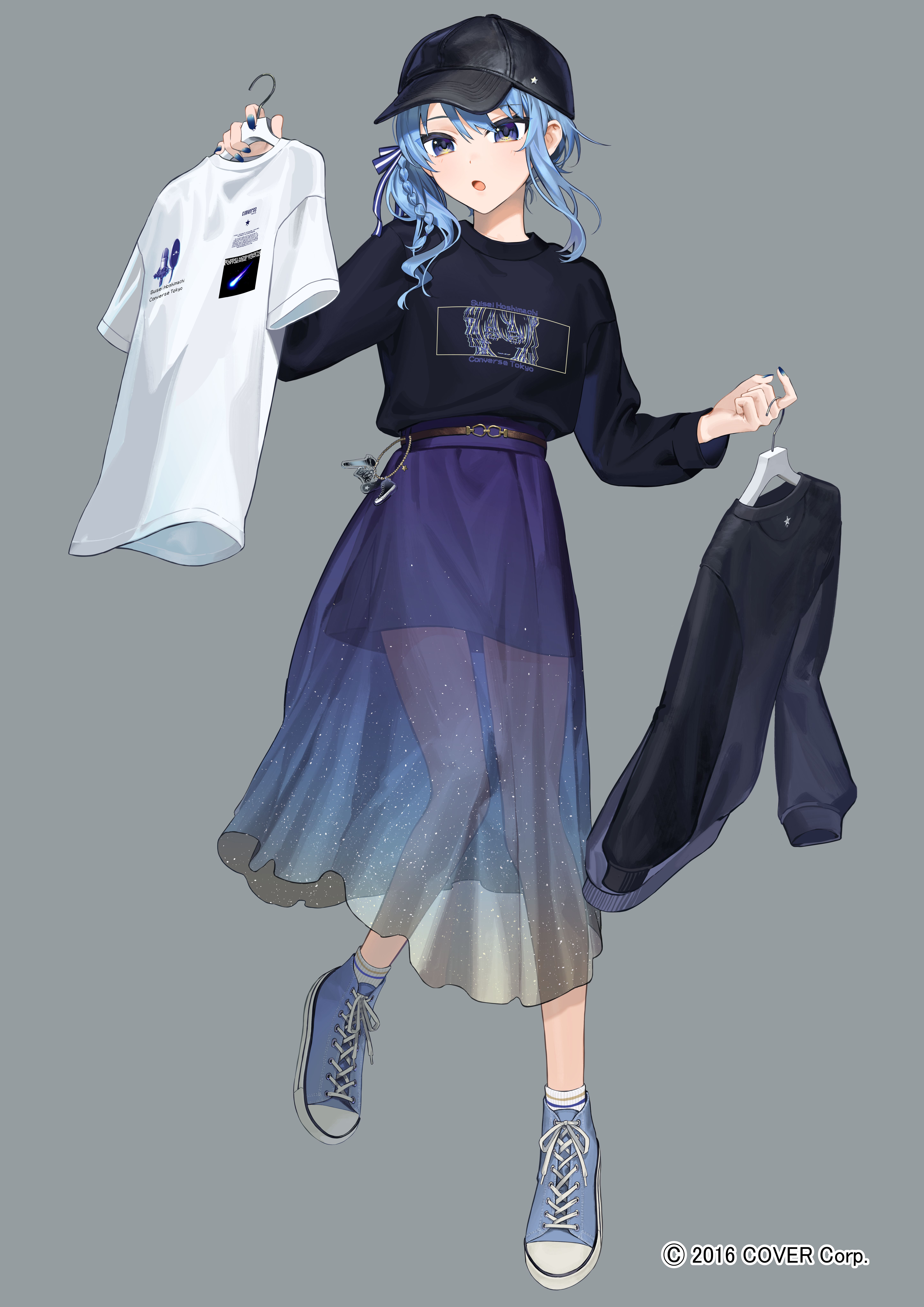 CONVERSE TOKYO」コラボイラスト制作｜星街すいせい