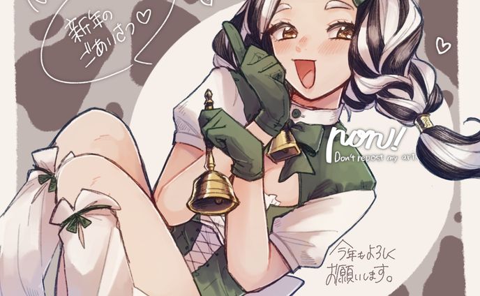 人物イラスト(スクエア)
