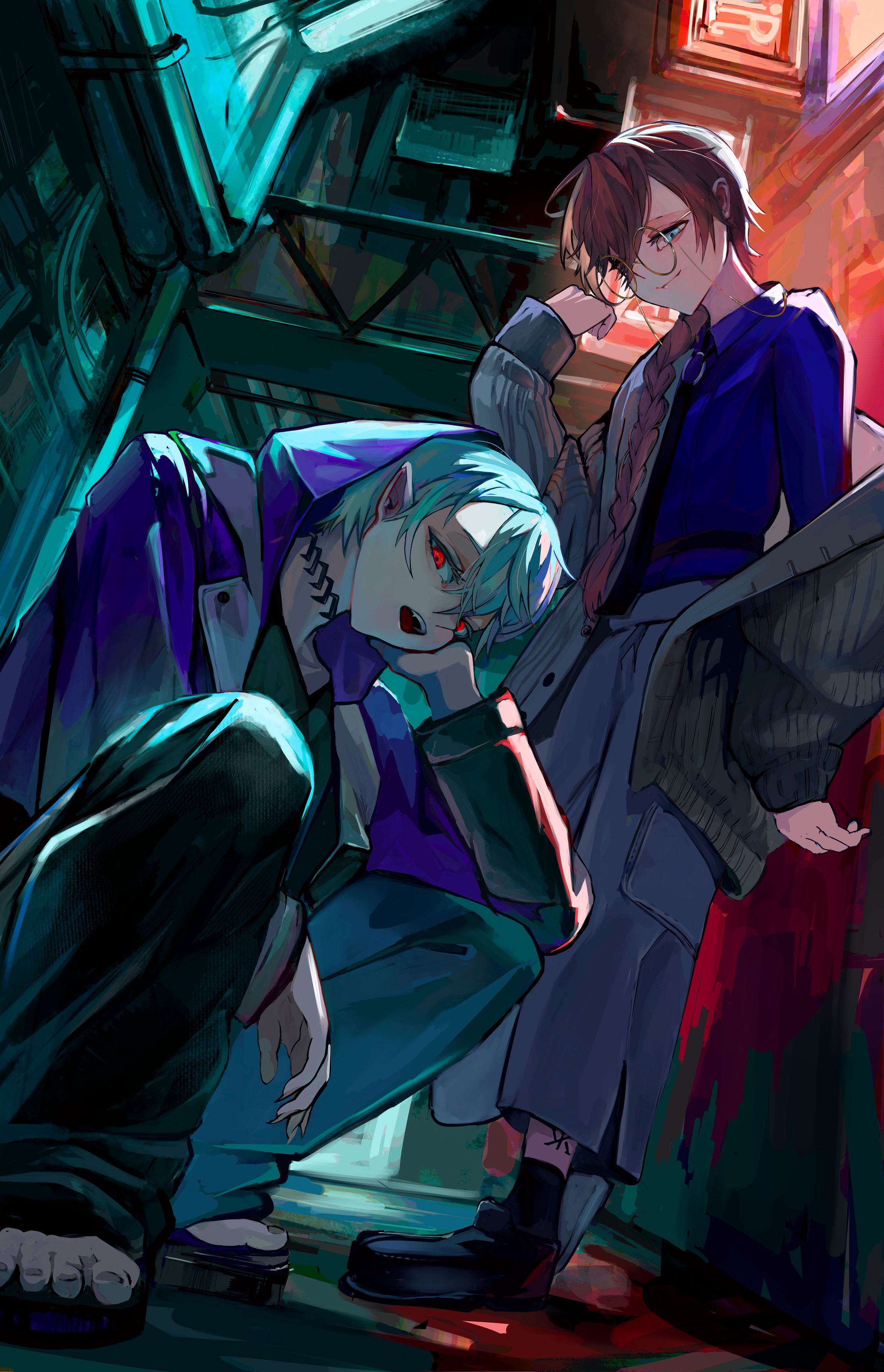 にじさんじ　ChroNoiR　VVS　二次創作イラスト-1