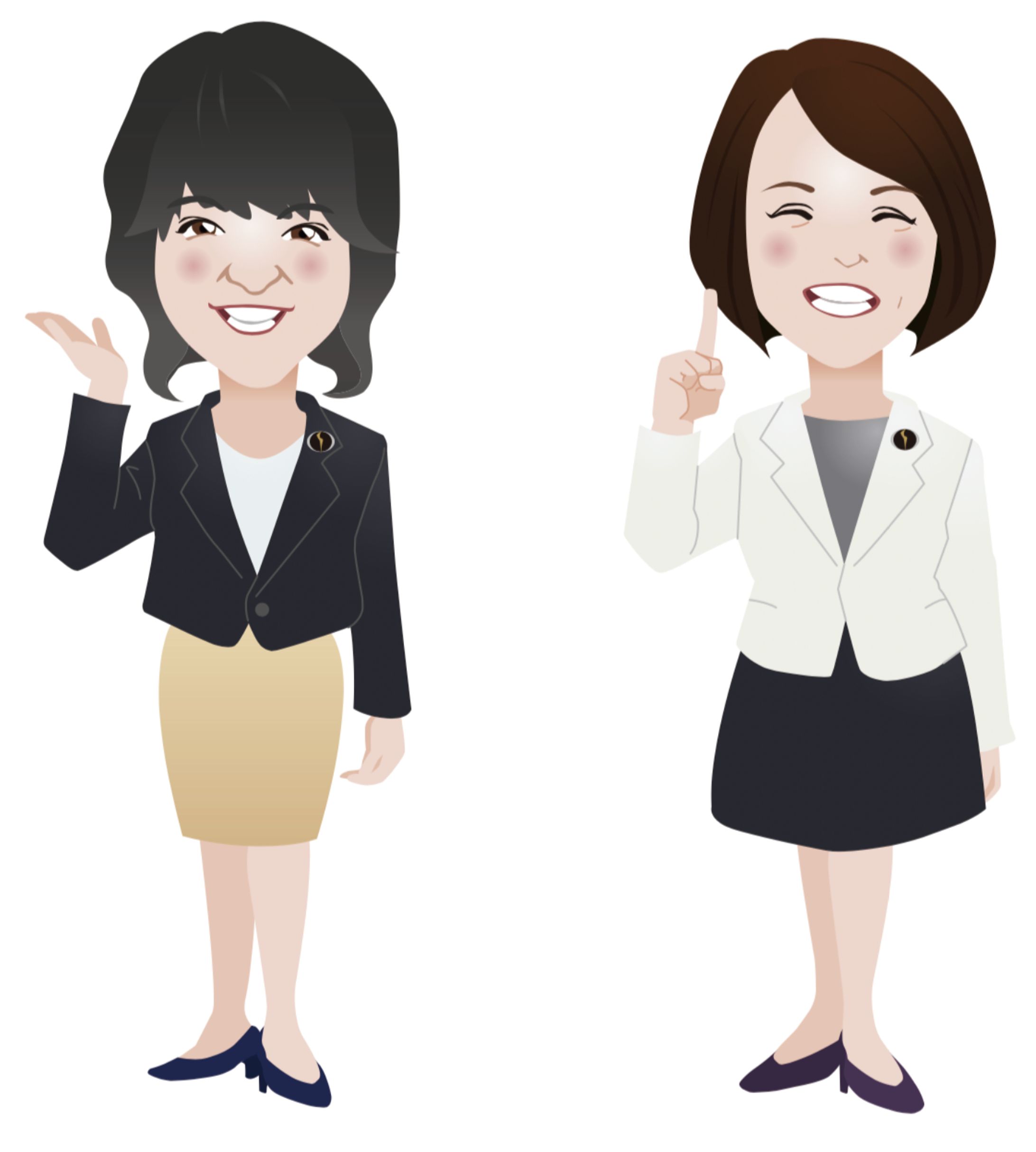 会社員様似顔絵/プロポーションづくりのダイアナ様-1