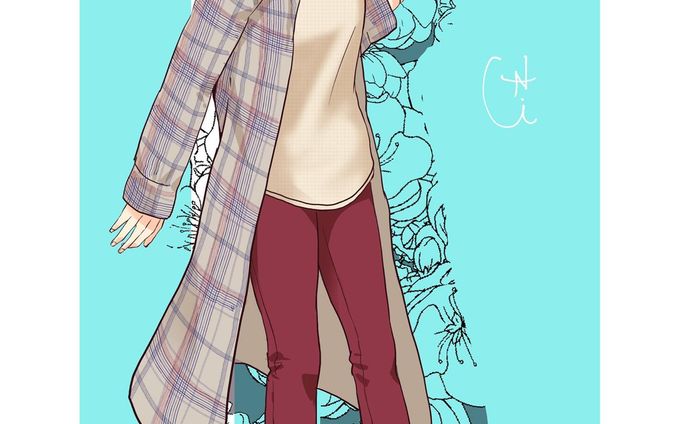 #イラスト #オリジナル #女の子イラスト #ファッションコーデ