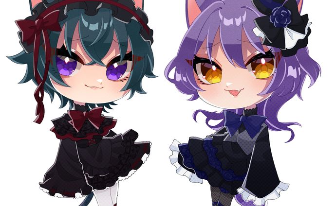 猫魔テンさま＿ハロウィンイラスト