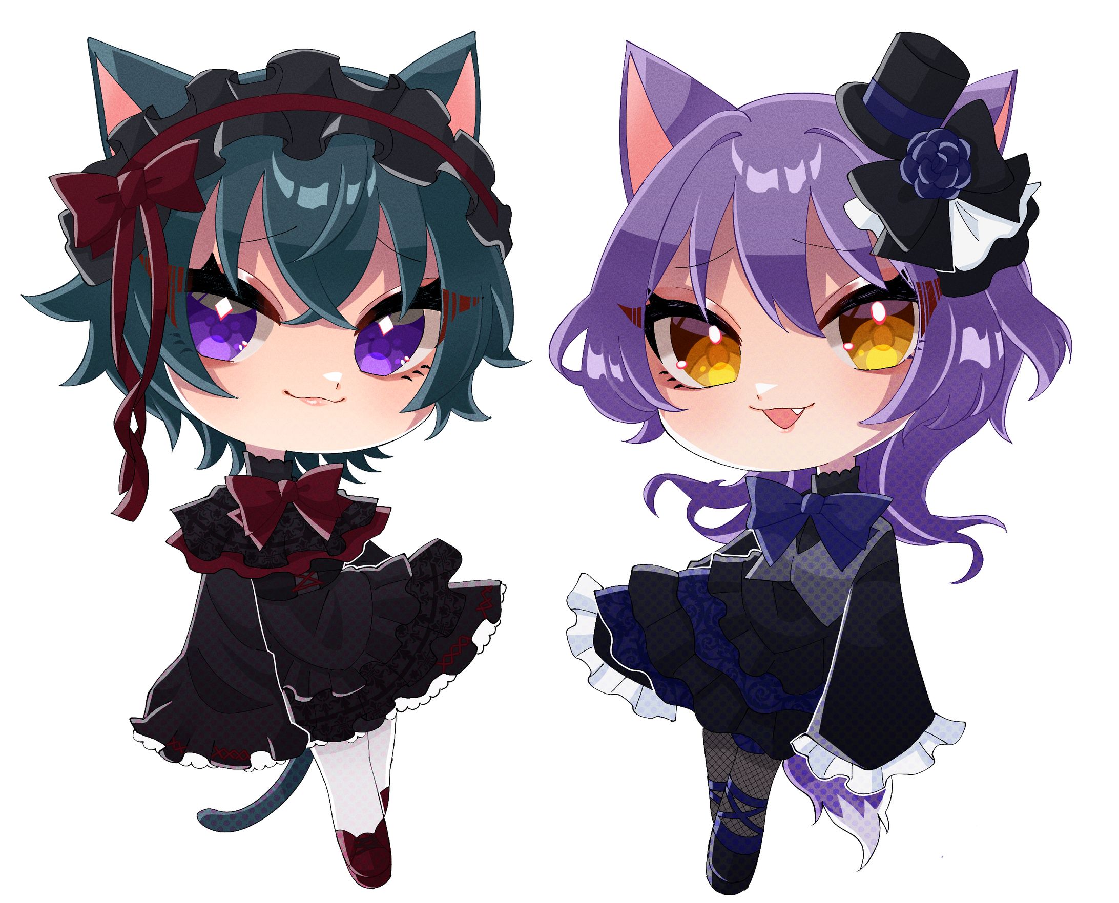 猫魔テンさま＿ハロウィンイラスト-1