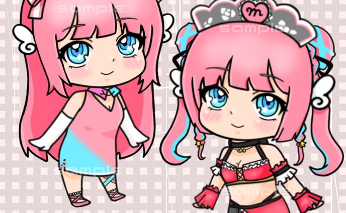 デフォルメイラスト / みるきーさん