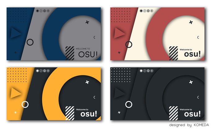osu! wallpaper シンプル