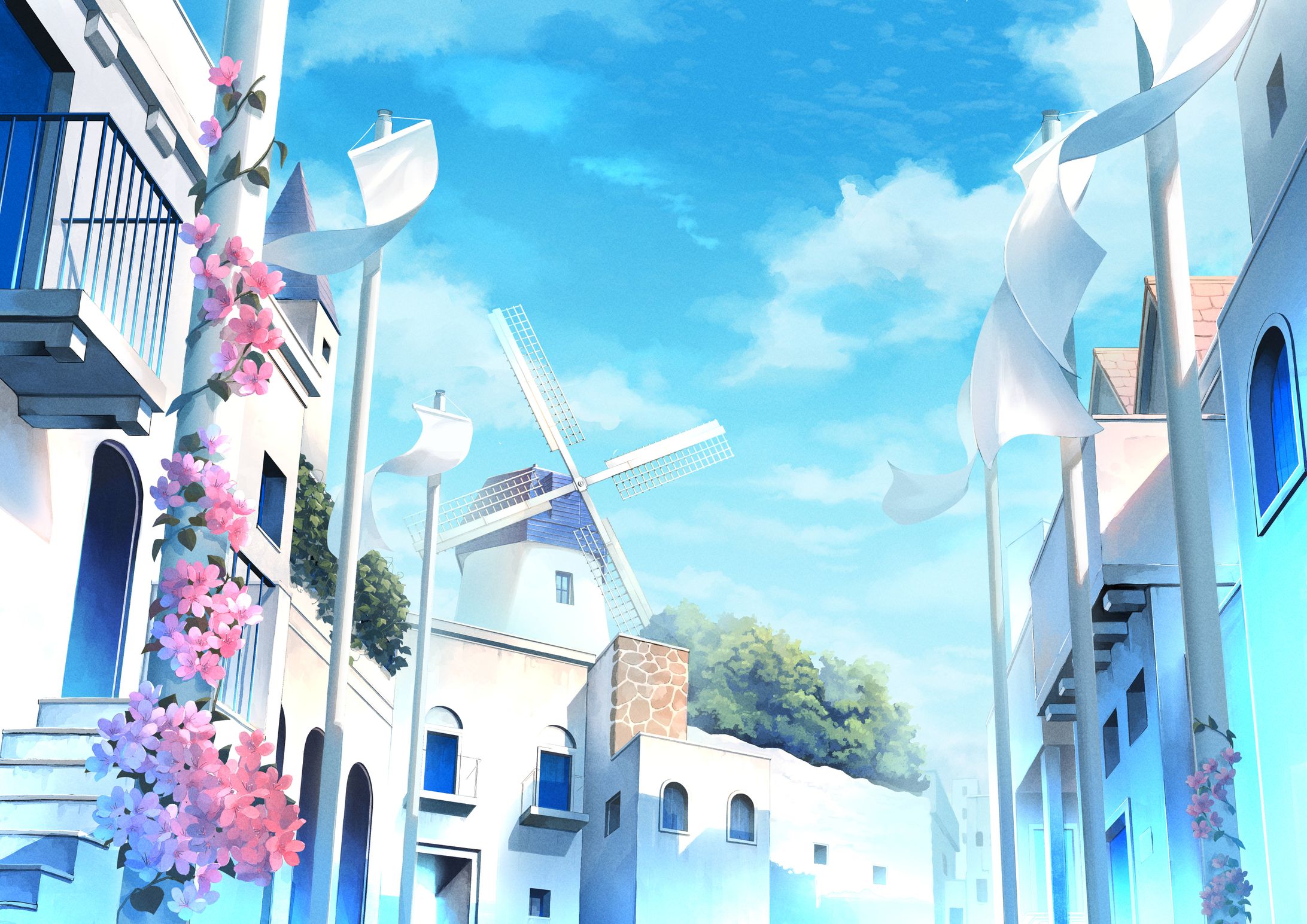 イラストコラボ背景-1
