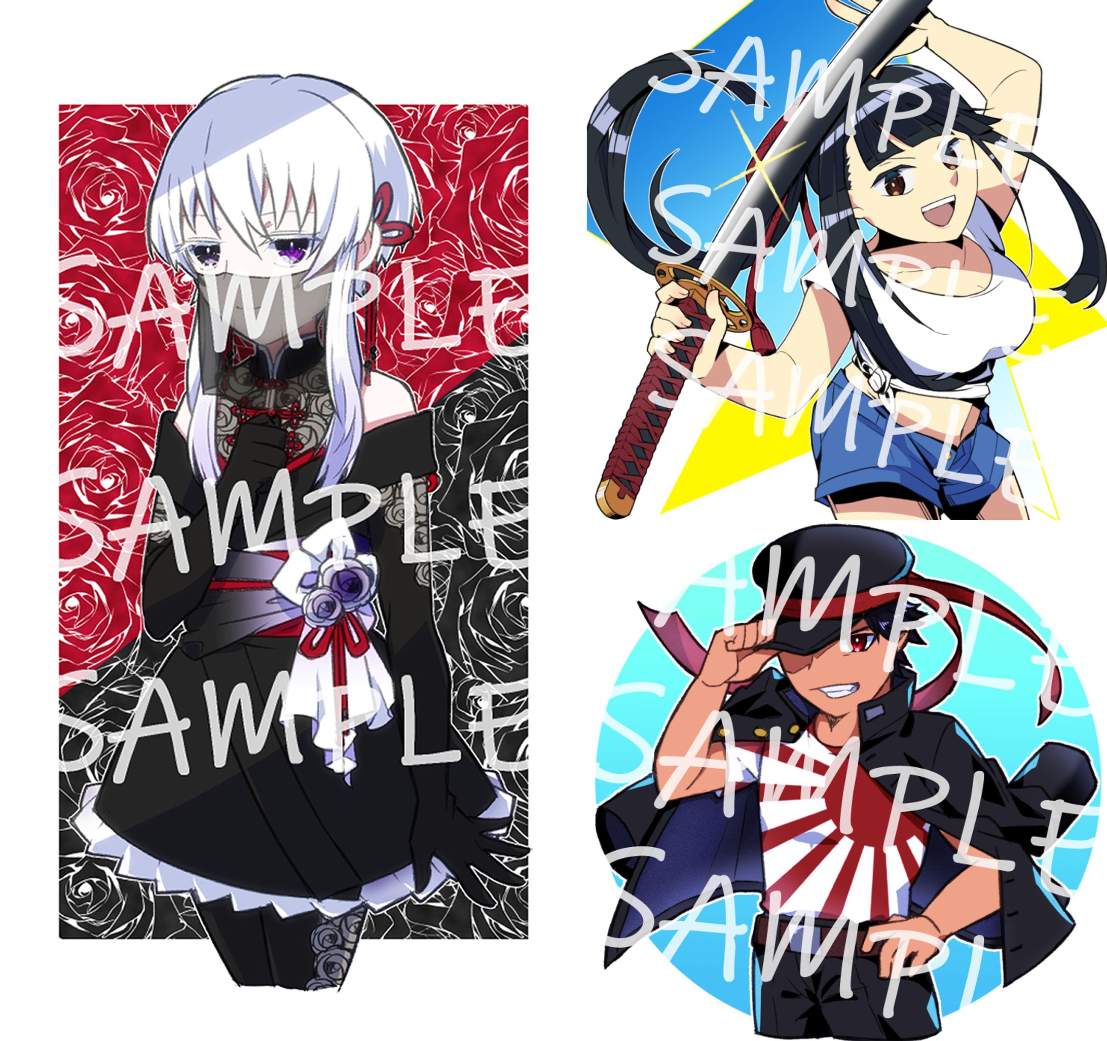 一次創作(オリジナル)イラストサンプル(9)-1