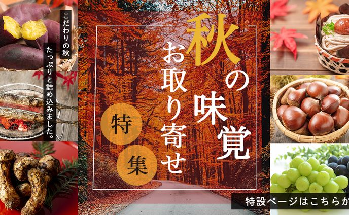 秋特集 バナー