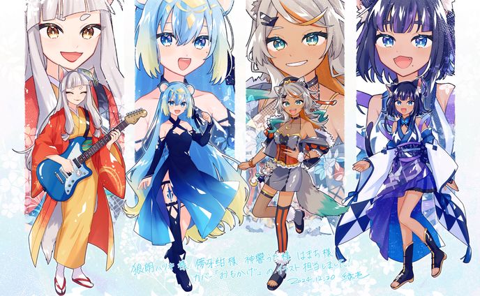 【Works】歌ってみたMVイラスト