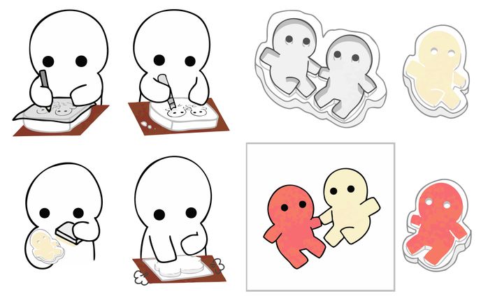 消しゴムハンコを作るセット