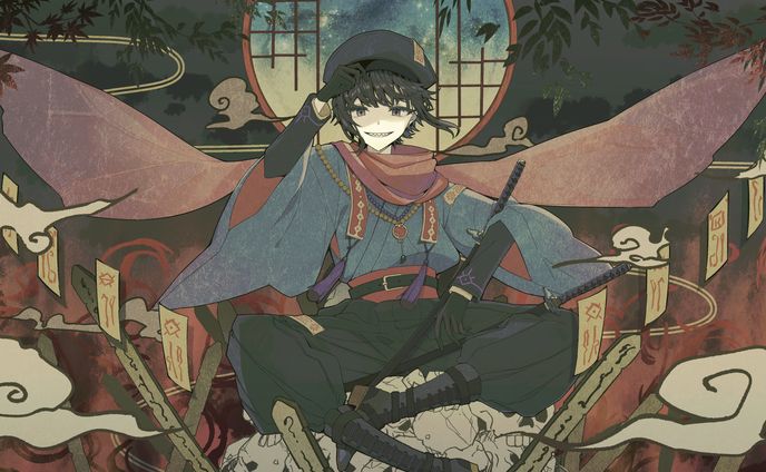 動画絵-玉蟲李六/頻波羅歌