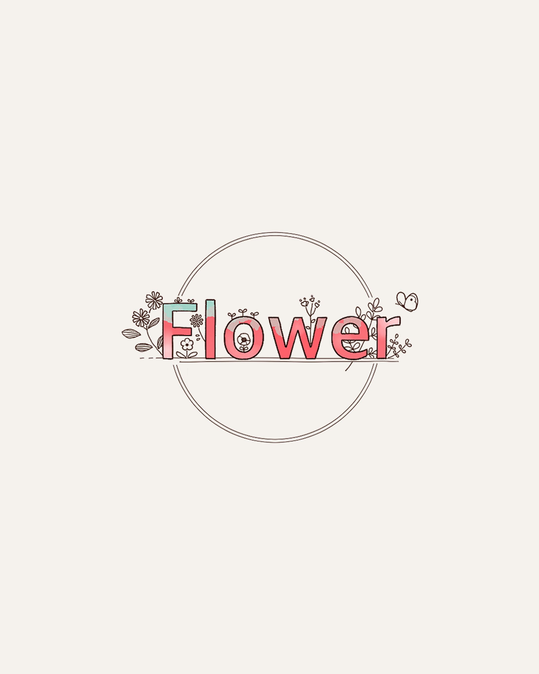 Flower 花屋（架空ロゴ）-1