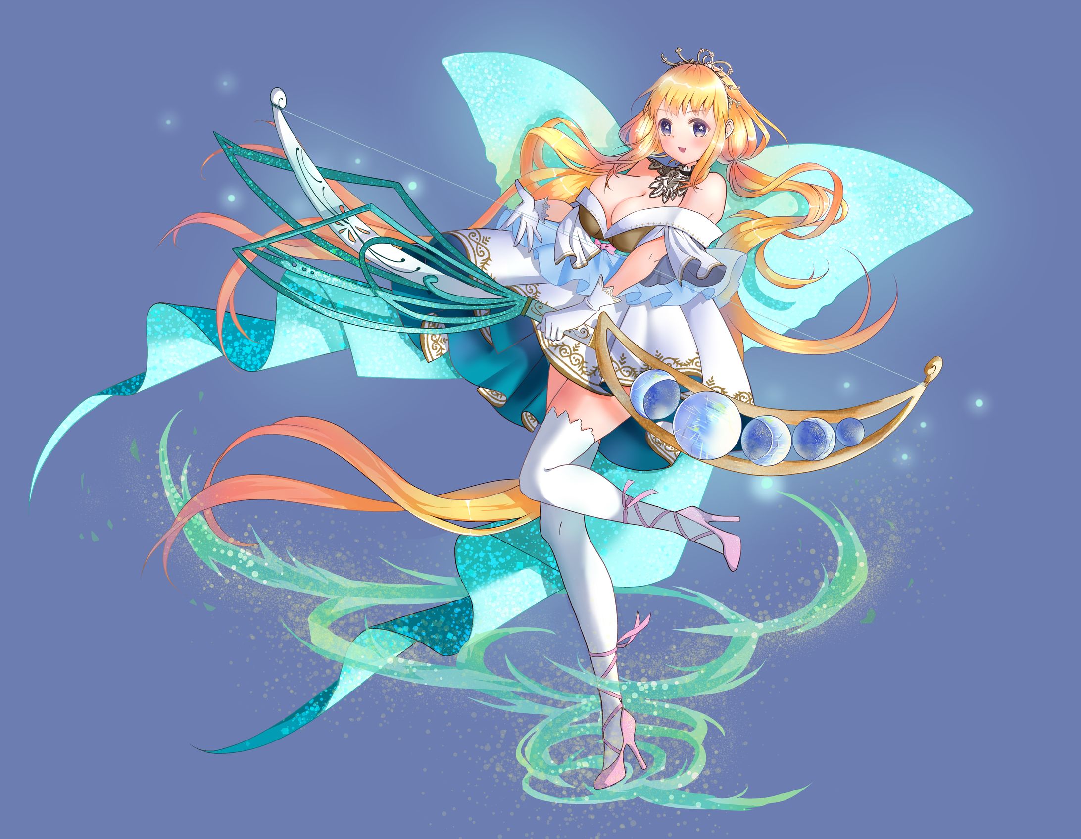 ソーシャルゲーム風女性キャラクター-1