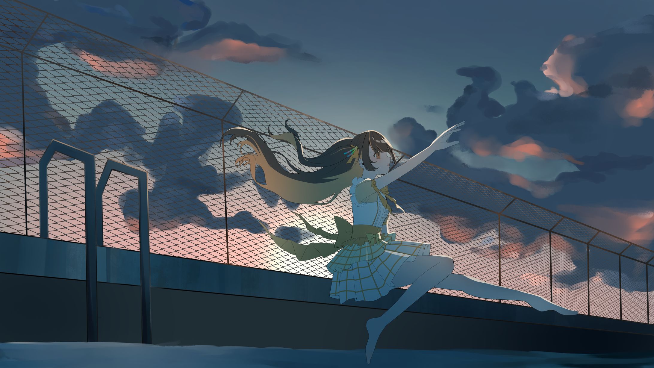 紅愛。様 夜明けと蛍MVイラスト-1