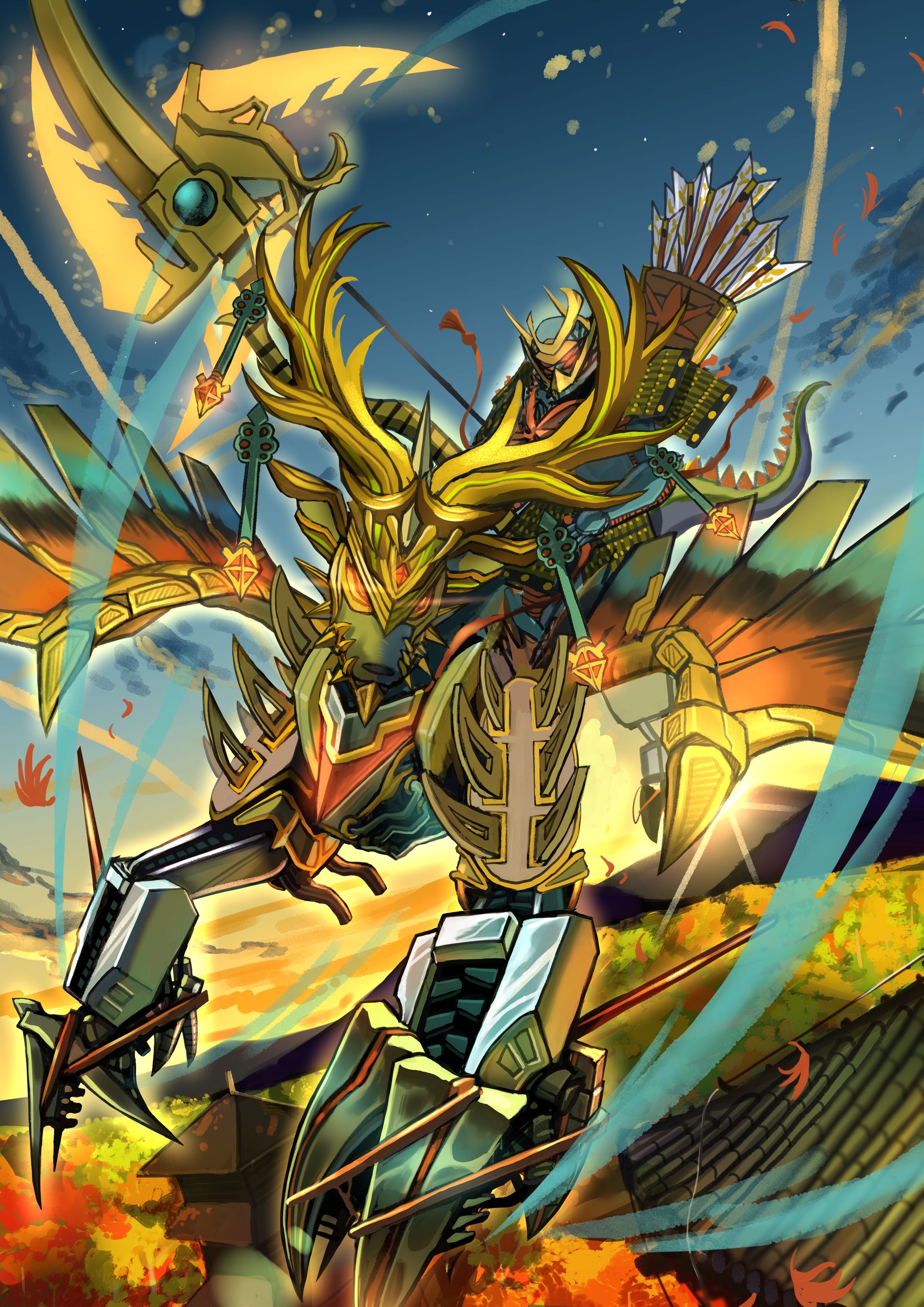 秋モチーフ創作-1