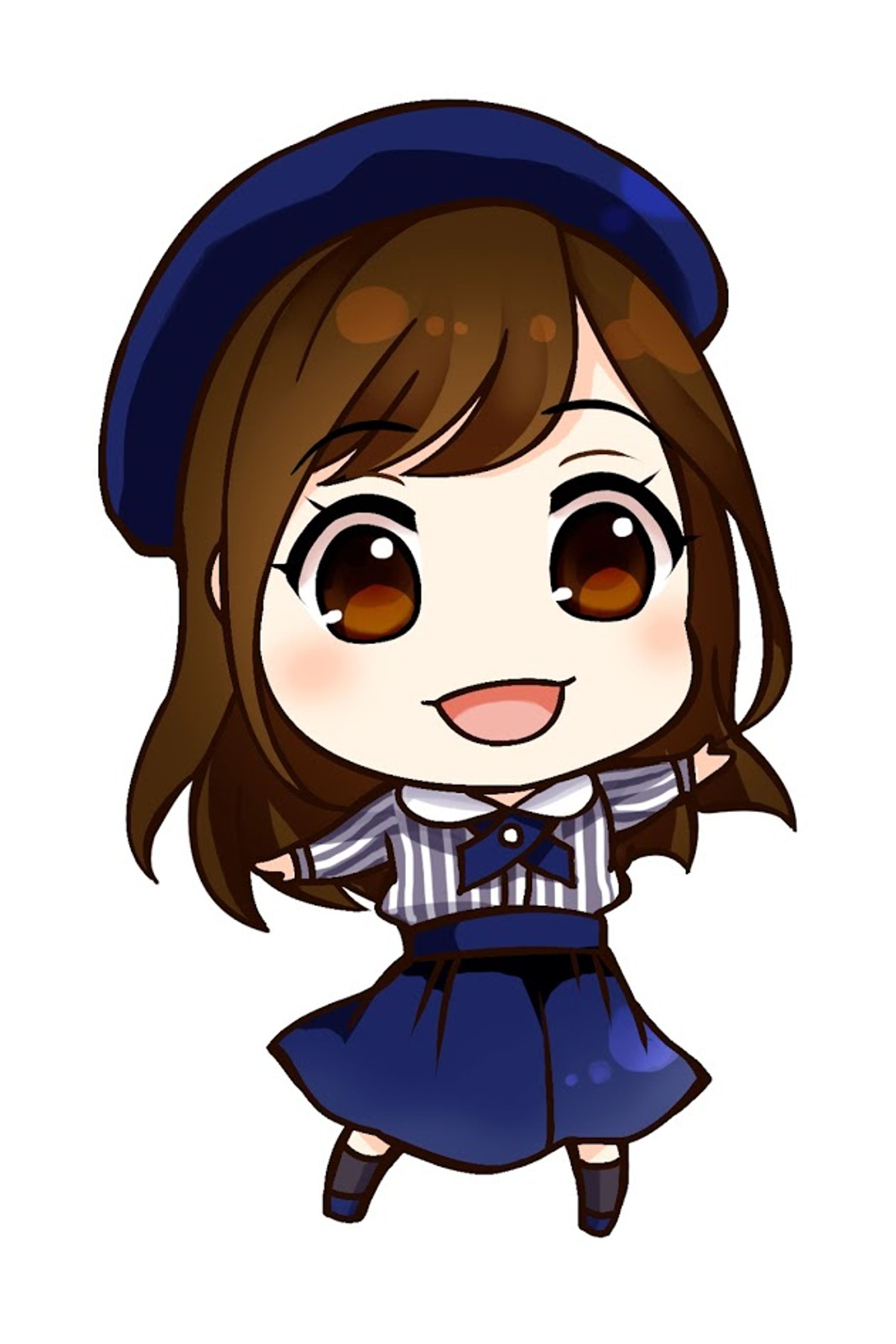 似顔絵（SDキャラ風）5枚-1