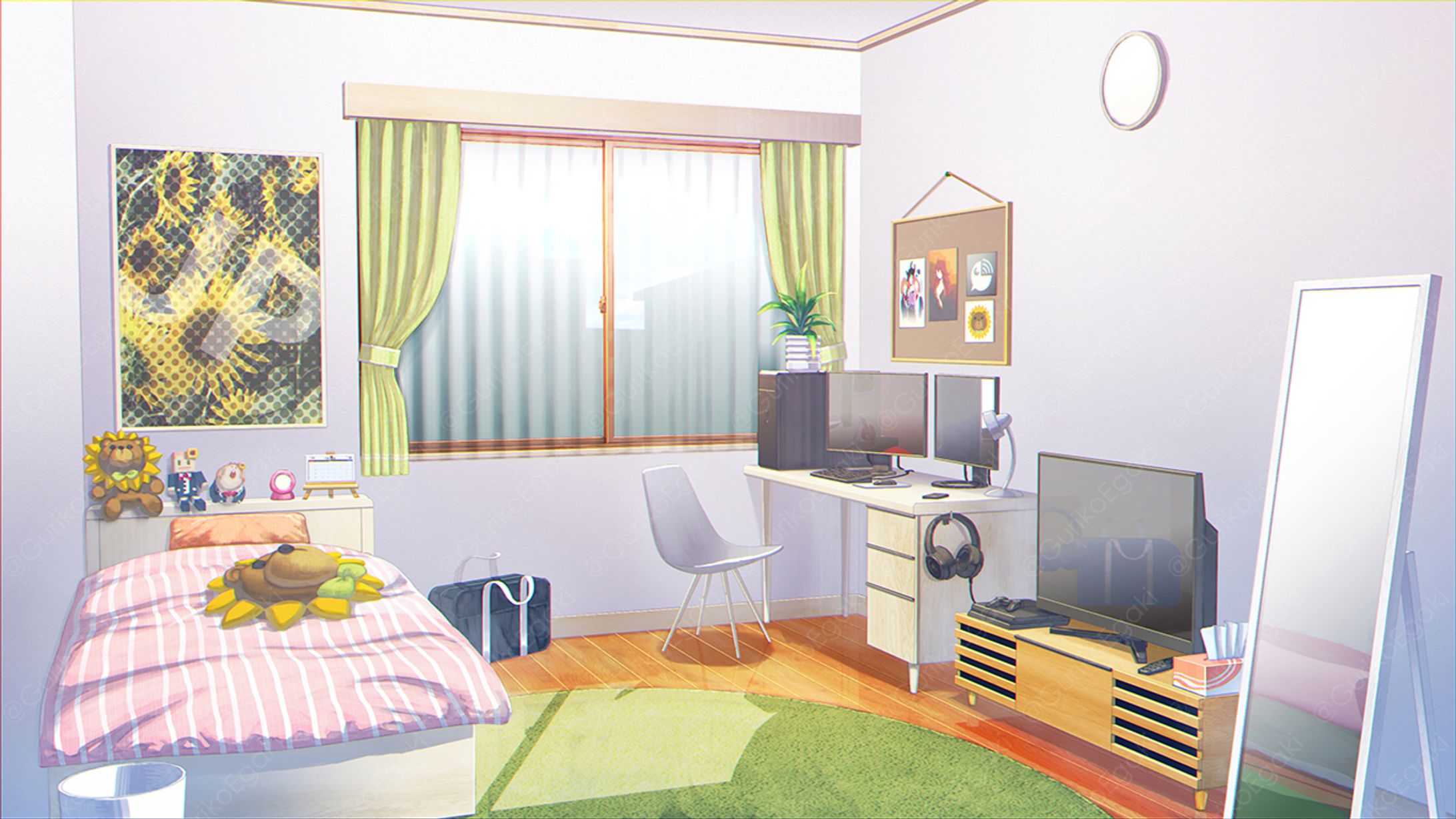 にじさんじ・本間ひまわりちゃんのお部屋-1