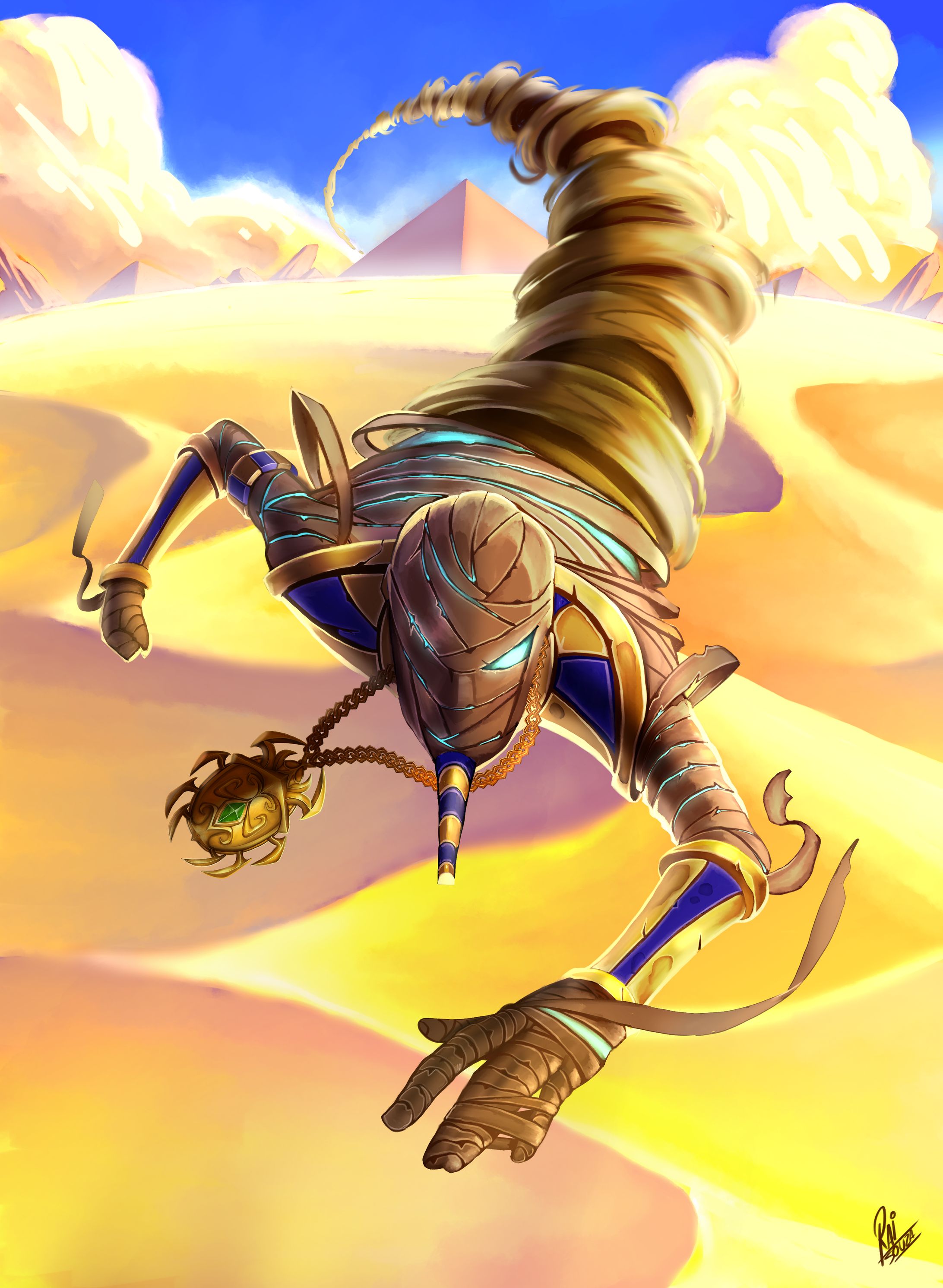Flighting Pharao-1