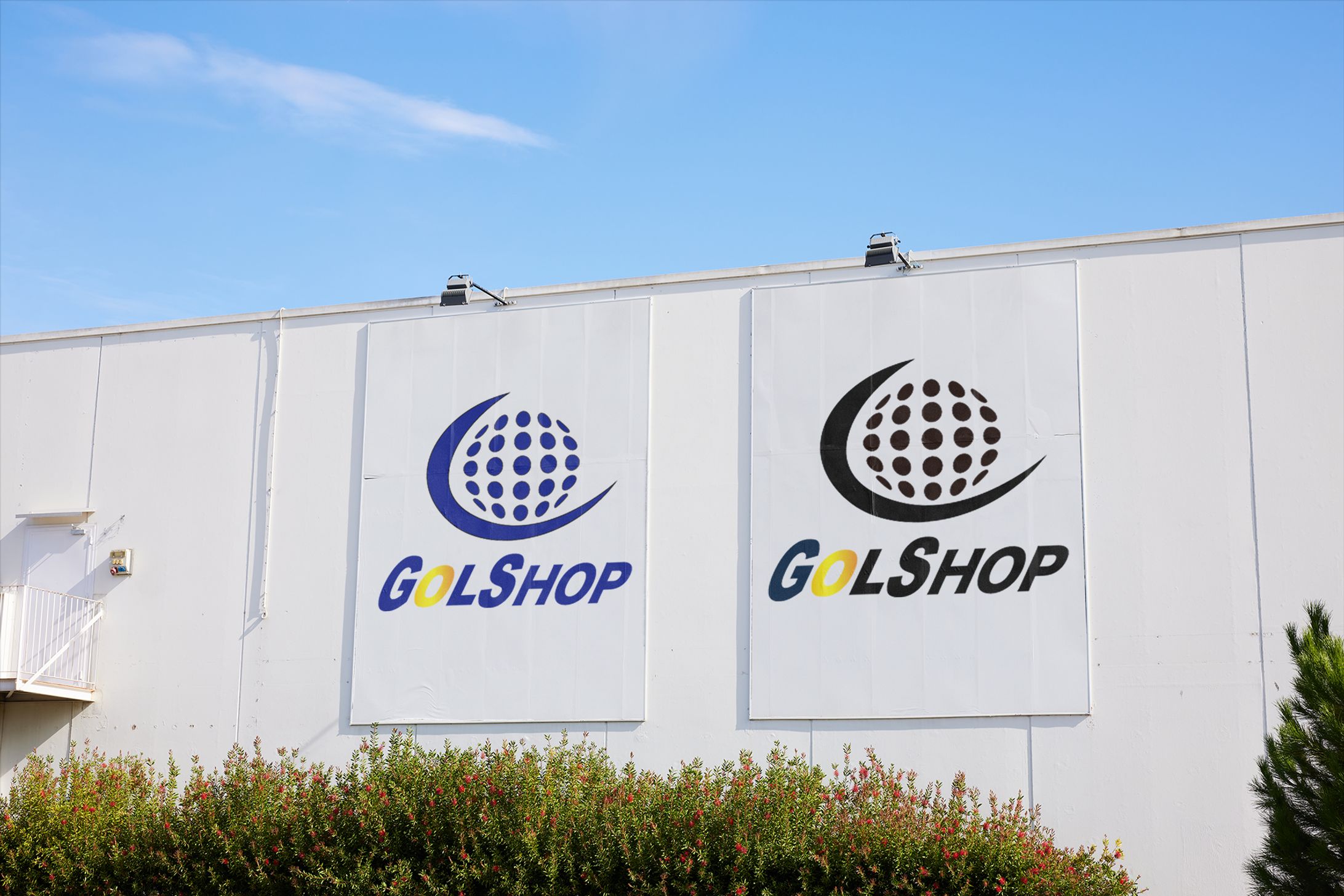 ゴルフレッスン店のロゴ-1