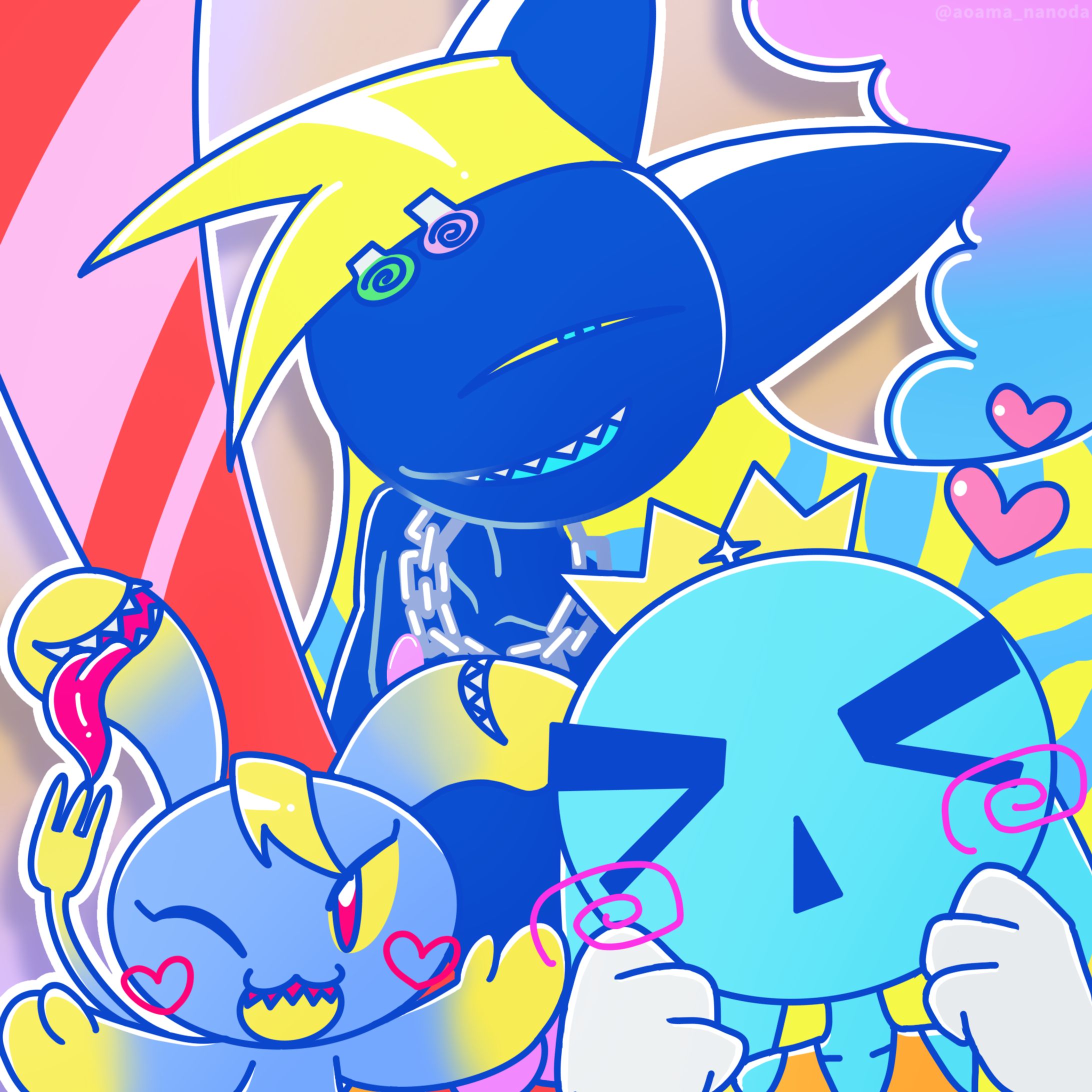 人外・ケモノ oc　X @aoama＿nanoda(あおアま)-1