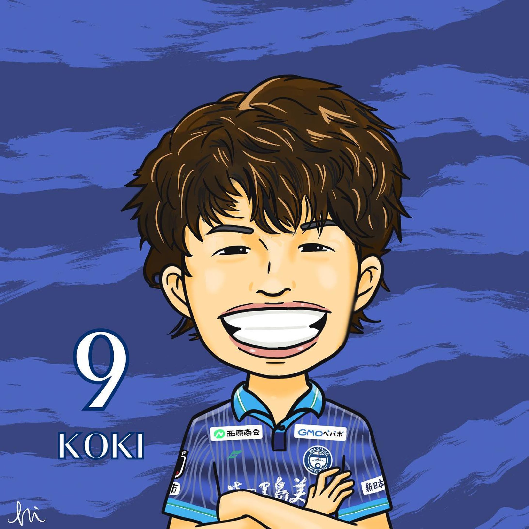 選手似顔絵第2弾！
有田光希選手を描きました！
移籍1年目でチームトップの15得点を挙げ、早くもエースの座に！J3ベストイレブンにも選ばれた元気印！新シーズンもゴール量産よろしくお願いします！

#鹿児島ユナイテッドfc #有田光希 #イラスト #イラストグラム #イラストレーター #サッカー #サッカーイラスト #jリーグ #鹿児島 #白波スタジアム-1