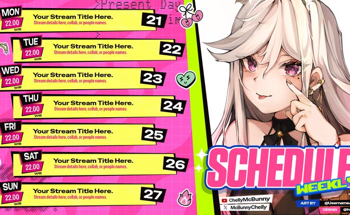 Chelly Schedule