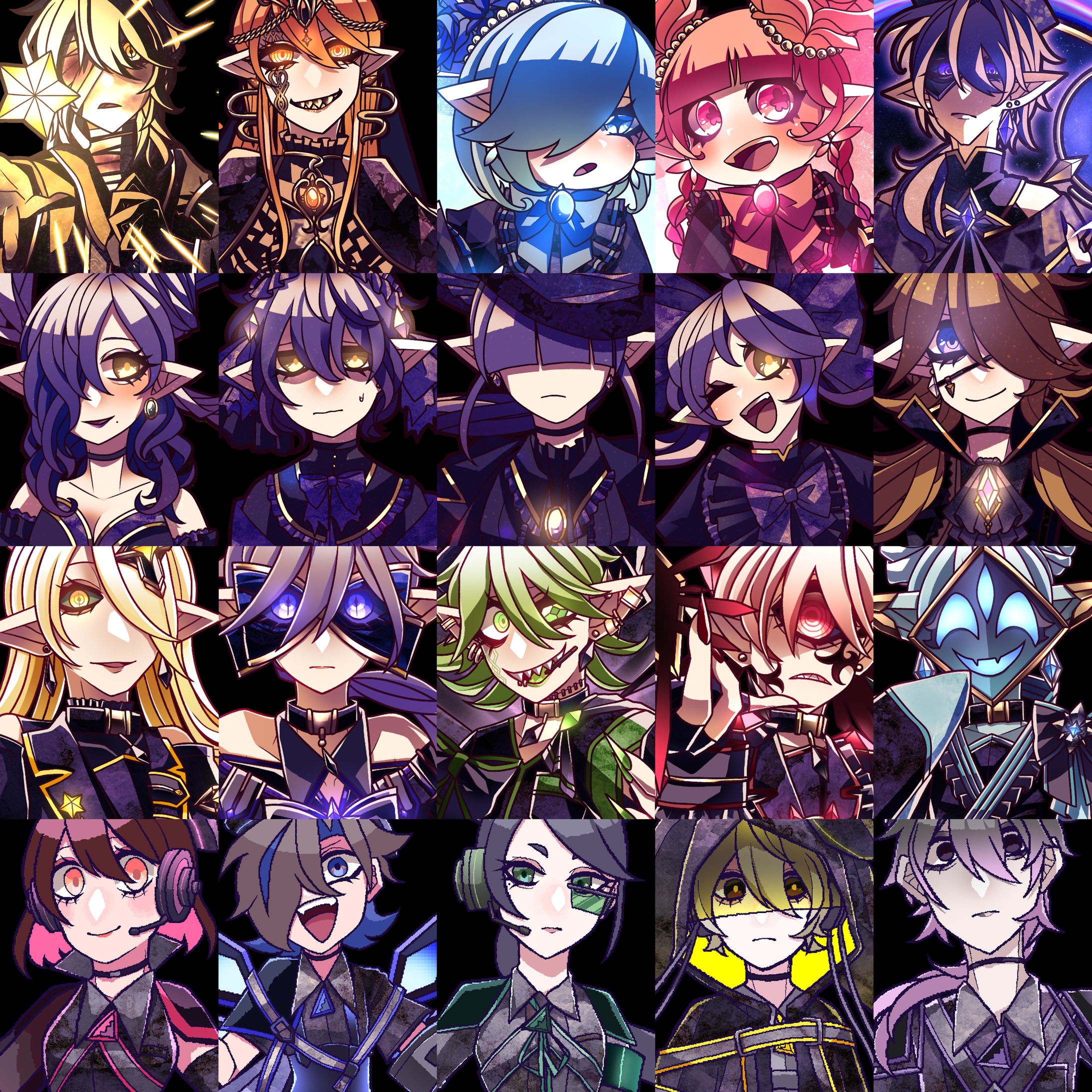 【オリジナル】等身立ち絵デザイン-1