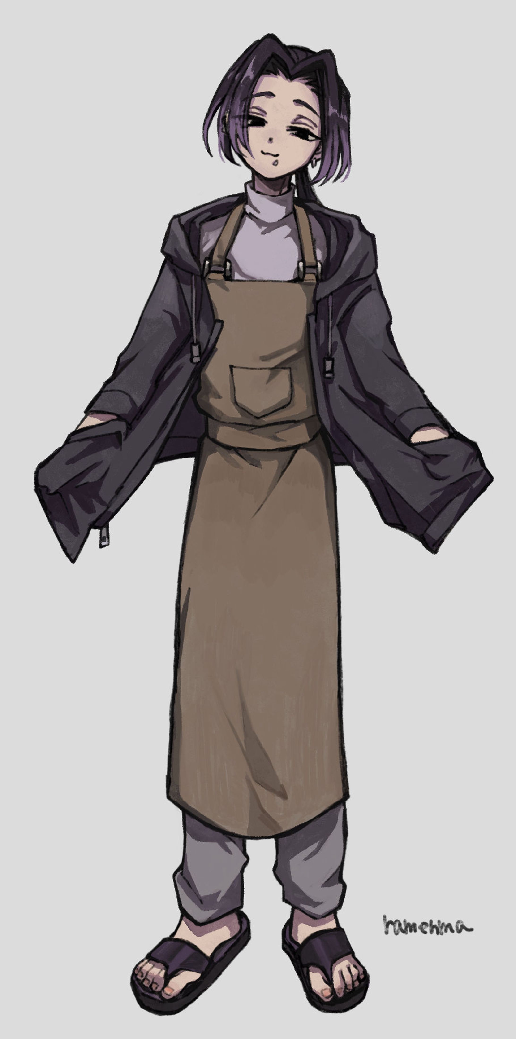 TRPG用立ち絵　花屋-1